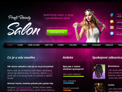 ProfiBeauty Salon Website