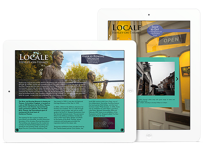 Locale Henley-on-Thames: Interactive Digital Magazine digital interactive magazine photography video