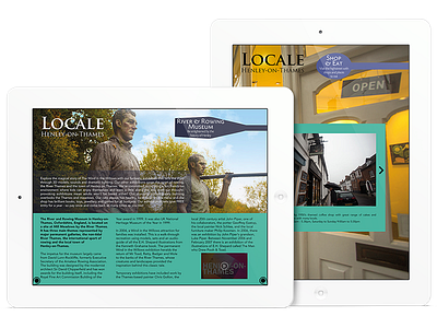 Locale Henley-on-Thames: Interactive Digital Magazine