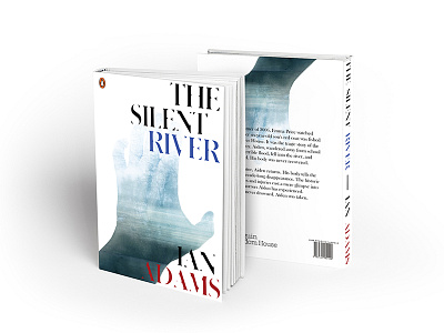 The Silent River - Printed Book Design #1 book design creative layout photography print design thriller typography