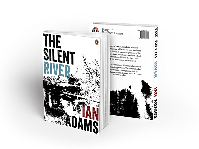 The Silent River - Printed Book Design #2 book design creative layout photography print design thriller typography