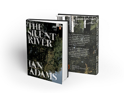 The Silent River - Printed Book Design #3 book design creative layout photography print design thriller typography