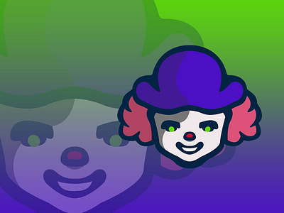 Clown “Premade Logo” FOR SALE logo branding twitch streamer
