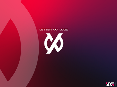 Letter "X" Logo branding graphic design logo