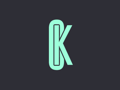 Monogram ck logo monogram