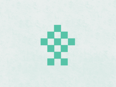 Startupli.st arrow checkered green logo simple up