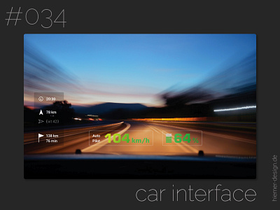 DailyUI 034 ar augmented reality augmentedreality car dashboard car interface daily 100 challenge dailyui dailyui 034 dailyui034 dailyuichallenge head up head up head up display headsupdisplay headupdisplay windscreen windscreen display
