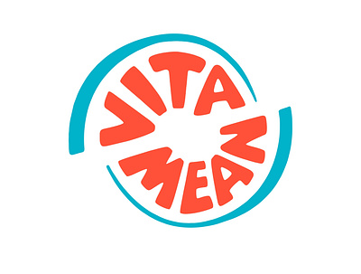 VitaMean branding logo vector