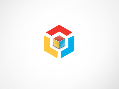 Cube Focus Logo Template box cube data databox development expansion icon logo logotype product software solution