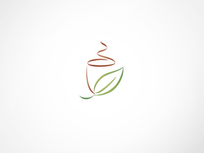 Drink Delight Logo Template aroma cafe coffee cup drink flavour icon logo logotype mark tea teahouse