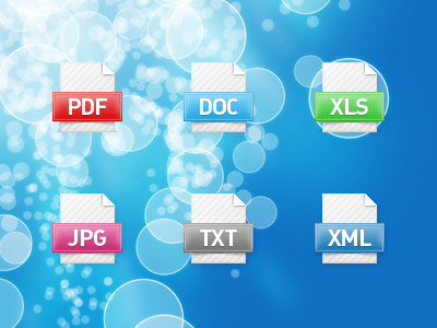Document Icons doc document extention extentions file format jpg pdf txt xls xml
