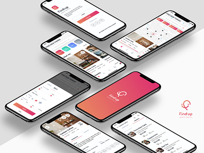 Findup - Startup business agile app business design design sprint design systems ideation ios research sketch app startup ui ux