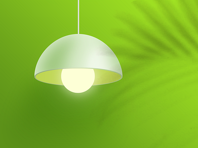 Pendent Lamp icon illustration