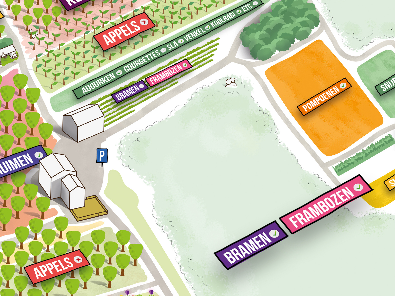 Map of the Farm by Paul Franken on Dribbble