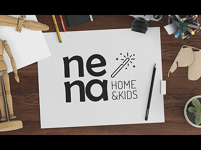 Nena Home & Kids - Mockups #2 baby home kid kids mockup nena table