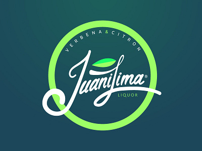 Juanilima design drink identity liquor logo