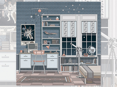 Space Themed Room