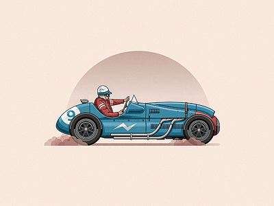 Cooper Bristol adobeillustrator blue car flat illustration photoshop texture vector