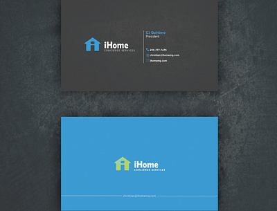 Business card for ihome branding. business card businesscard card cmyk design visitingcard