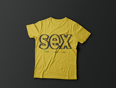 T-shirt design double meaning minimalistic sex t shirt tshirtdesign typography unique unique t shirt