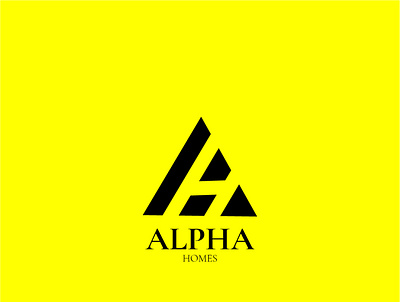 A H logo ah logo flat design logo logodesign logofolio minimalist logo typography logo