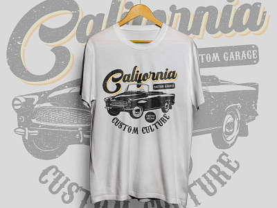 Vintage Car T-shirt Design california t shirt car t shirt creative t shirt custom t shirt graphic t shirt t shirt t shirt t shirt design typography t shirt vintage vintage car vintage car t shirt vintage style vintage t shirt