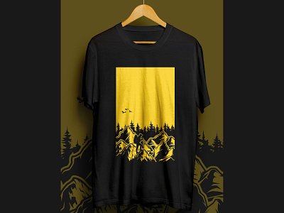 Hiking T-shirt Design