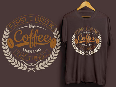 Typography T-shirt Design - Coffee t shirt coffee coffee bean coffee lover coffee t shirt custom graphic custom t shirt custom typography graphic design graphic t shirt minimalist simple t shirt t shirt t shirt design typography typography t shirt