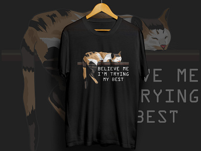 Free cat T-shirt templates to customize and print