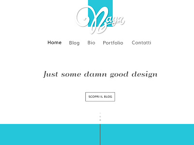 Personal Website Layout