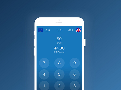 Daily ui challenge 004 - Currency converter