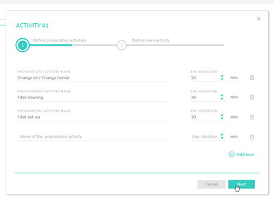 Wizard builder manager stepper ui elements wizard