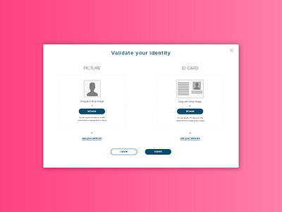 Daily ui challenge 016 - Pop up