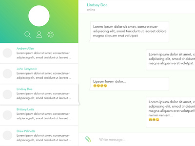 Daily ui challenge 013 - Direct messaging chat daily ui daily ui 013 messaging