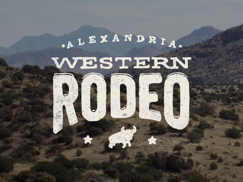Alexandria Western Rodeo by Nathan Trafford on Dribbble