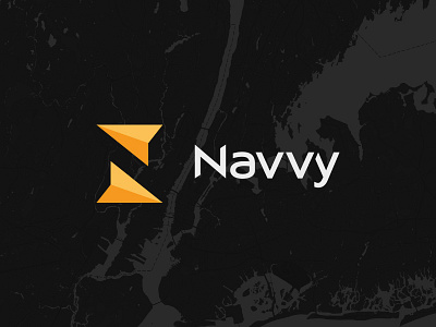 Navvy logo navigation navvy orange