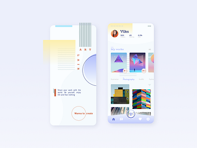 App for creative people