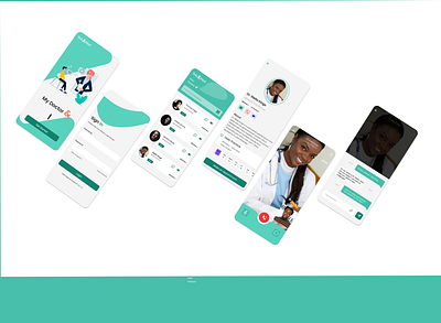 TeleMed App app health app uidesign