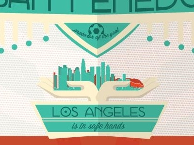 LA Galaxy Match Poster 4.12