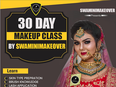 Makeup Class Poster branding