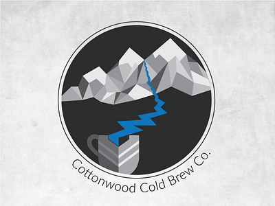 Cottonwood Cold Brew Co. Identity branding identity illustration logo