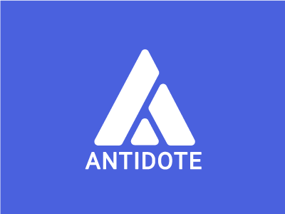 Antidote Identity antidote branding identity logo