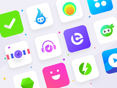 I will design app icon for your business