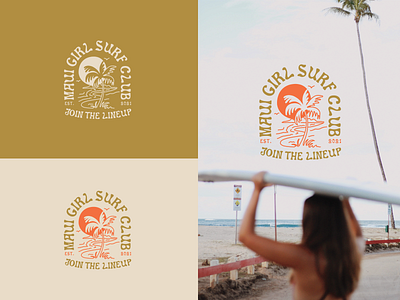 Branding, Maui Girl Surf Club