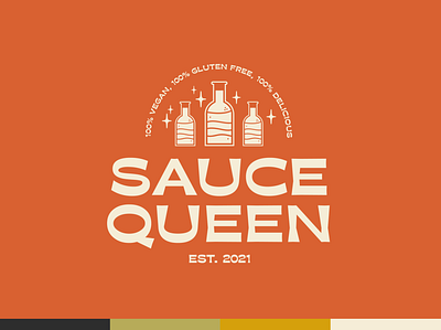 Branding, Sauce Queen 2d illustration adobe illustrator adobe indesign adobe photoshop adobe suit brand design brand direction brand identity branding design graphic design illustration illustrator indesign logo logo design photoshop