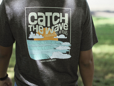 Merchandise Design, Catch the Wave