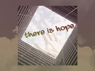 PCM Design Challenge | There Is Hope art artwork church design graphic design pcmchallenge prochurchmedia social media typography