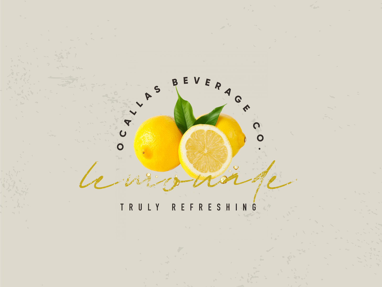 Design the brand identity for a lemonade stand. by Iris on Dribbble