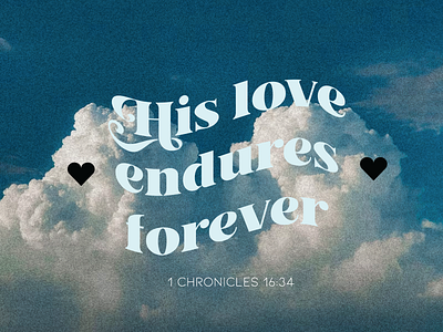 PCM Design Challenge | His Love Endures Forever