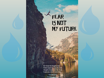 PCM Design Challenge | Fear Is Not My Future art artwork church design design challenge graphic design pcmchallenge prochurchmedia social media typography